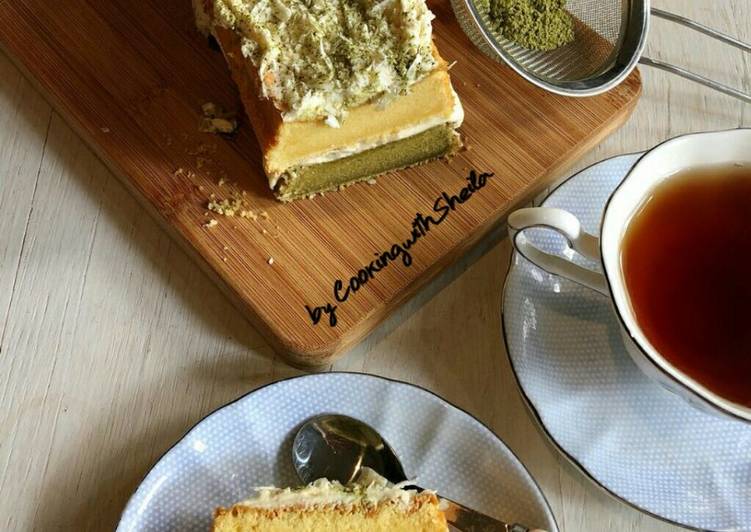 Resep Lapis Bolu German Green Tea yang Menggugah Selera