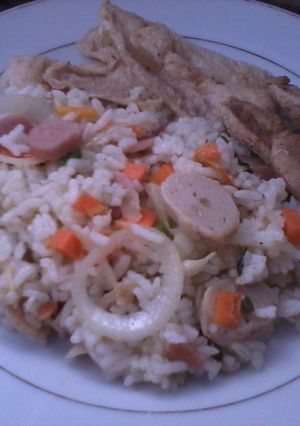 Foto resep Nasi Goreng Otak - Otak