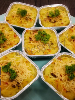 Foto resep Mac Tuna Melted Cheese Schotel - Makaroni Skotel isi Keju Tuna