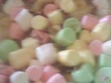 Gelatina de bombones y piña en almibar 
