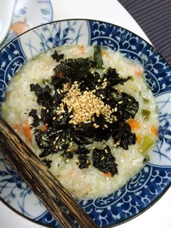 Foto resep Bubur ayam rindu( チキンおかゆ)