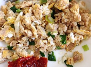 Foto resep telur orak arik tuna kaleng