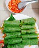 Lá cách gói đu đủ