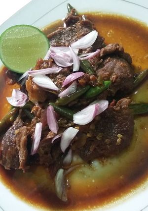 Foto resep Dendeng sapi asem manis