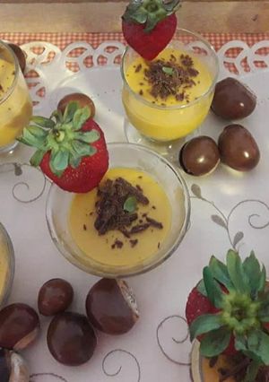 Una foto de Mousse de Lúcuma!!!