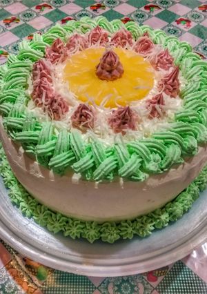 Una foto de Pastel de Piña Colada