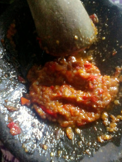 Foto resep sambel cobek
