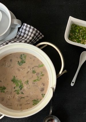 Mushroom Coconut Cream Soup রেসিপির প্রধান ছবি