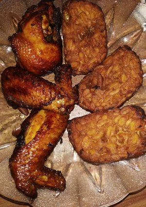 Foto resep Tempe bacem - ayam bacem sederhana