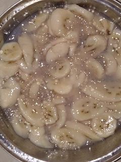 Hình của món Chè chuối mùa hè.