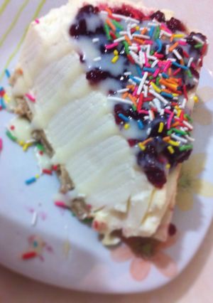 Una foto de Flan de Philadelphia 
