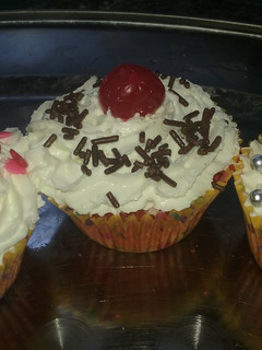 Una foto de Cupcakes Red Velvet