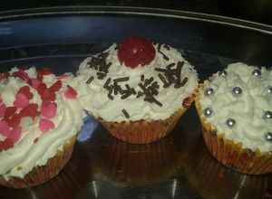 Una foto de Cupcakes Red Velvet