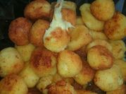 Una foto de croqueta de queso de cabra