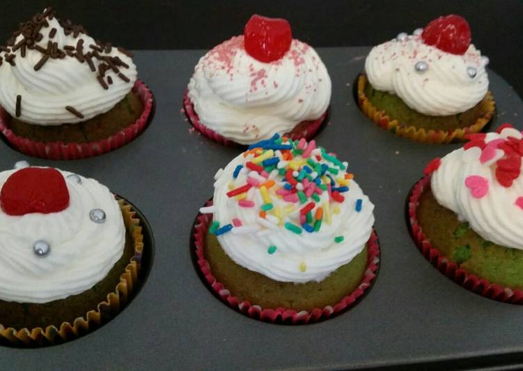 Cupcakes verdes !