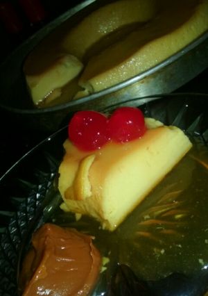 Una foto de Flan rápido de Vainilla caserito mmm