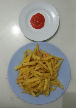 Foto resep kentang goreng renyah ala burger king