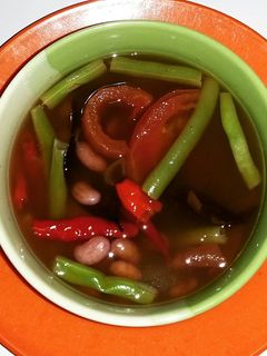 Foto resep Sayur kacang merah khas sunda