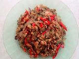 Tumis pare campur telur