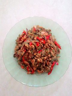 Foto resep Tumis pare campur telur