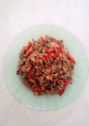 Foto resep Tumis pare campur telur
