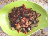 Tumis Terong bundar