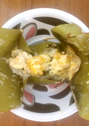 Foto resep Pepes Salmon Bayam Wortel Keju- MPASI