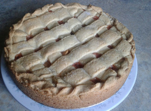 Una foto de Kuchen de Manzana
