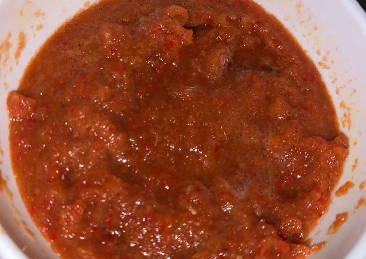 Sambal - ramah untuk kesehatan