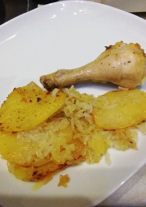 Rizses-krumplis sültcsirke recept fotója