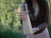 Una foto de agua de avena