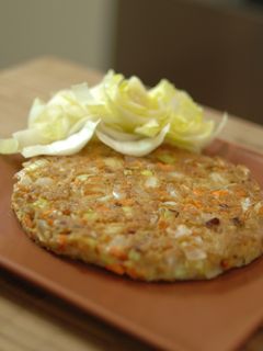 Una foto de Hamburguesas vegetarianas de avena {FitKen}