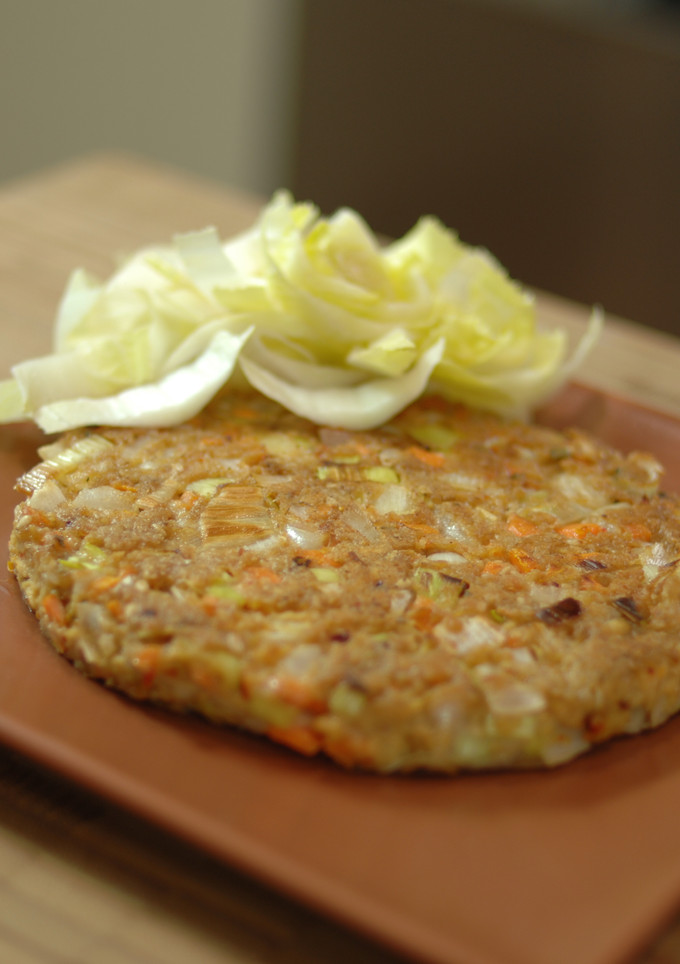 Una foto de Hamburguesas vegetarianas de avena {FitKen}