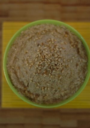 Una foto de Cómo hacer tahini fácil y rápido {FitKen} 