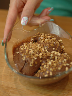 Una foto de Helado de chocolate casero fácil {FitKen}
