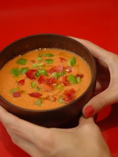 Una foto de Cómo hacer gazpacho {FitKen}