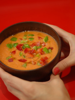 Una foto de Cómo hacer gazpacho {FitKen}