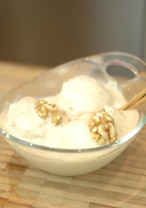 Una foto de Helado de coco casero y natural {FitKen} 