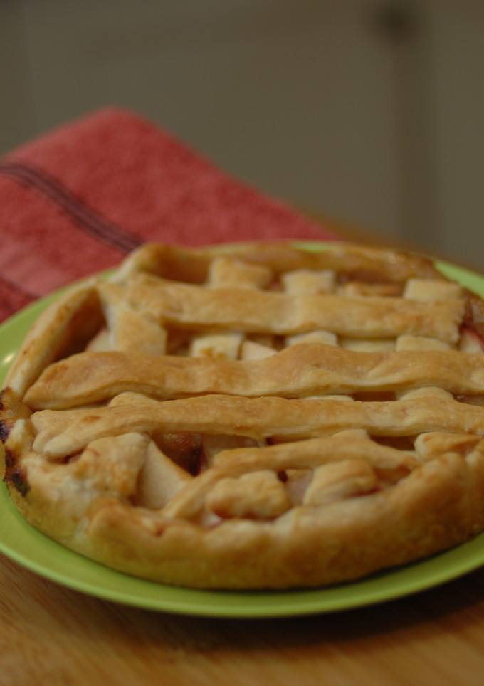 Una foto de Hojaldre de manzana sin azúcar
