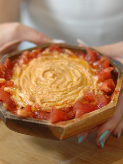 Una foto de Hummus de garbanzos {FitKen}