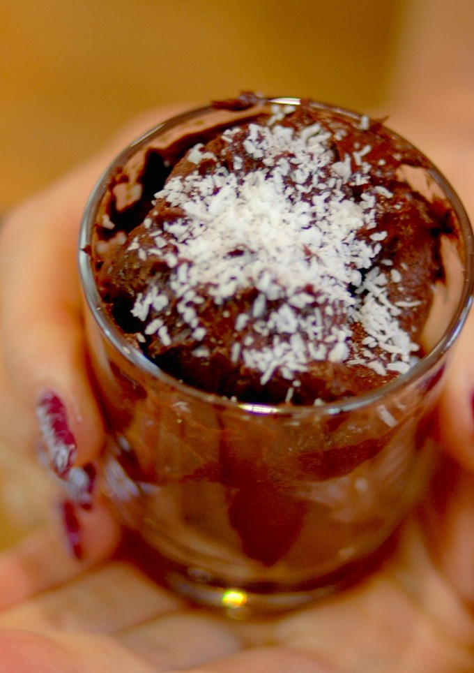 Una foto de Mousse de chocolate vegano {FitKen}