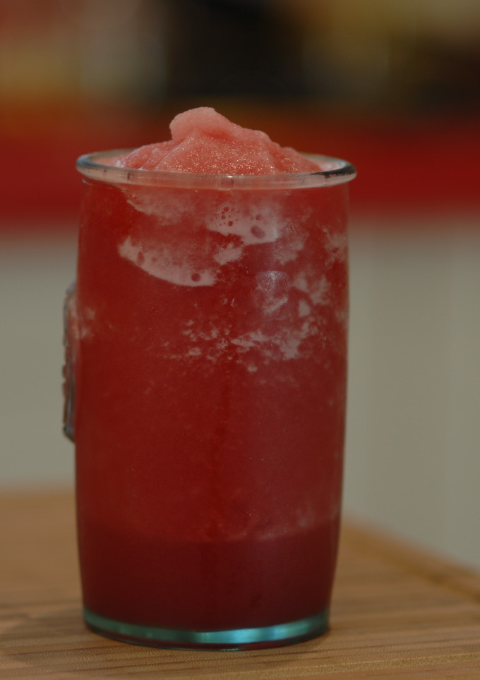 Una foto de Smoothie de Sandía {FitKen}