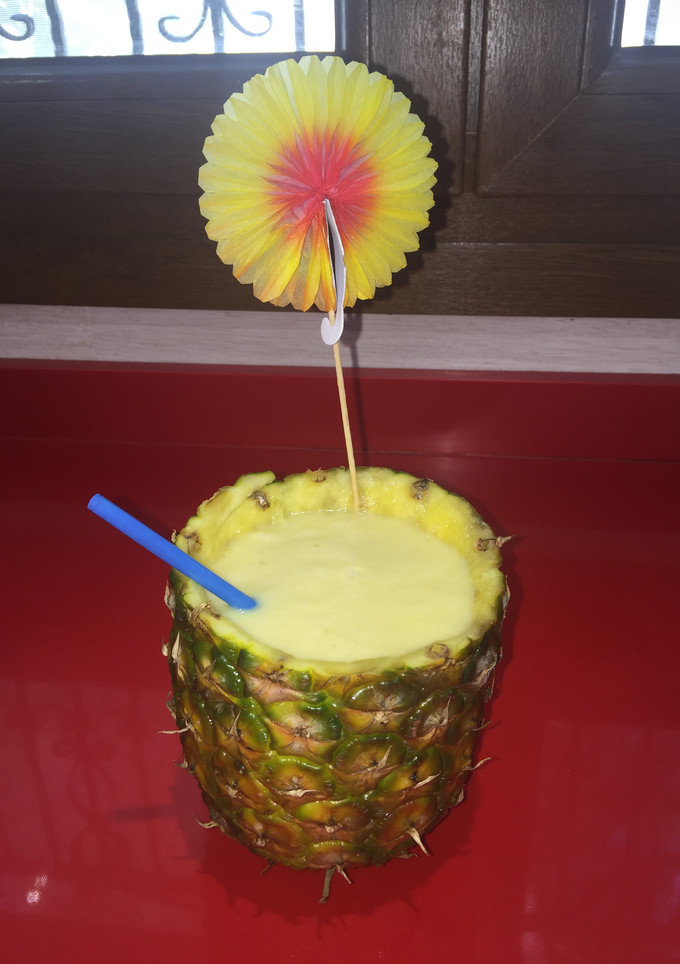 Una foto de Smoothie de Piña Colada {FitKen}