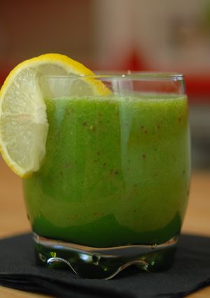 Una foto de Licuado verde para bajar de peso {FitKen}