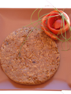 Una foto de Hamburguesas vegetarianas de soja {FitKen}