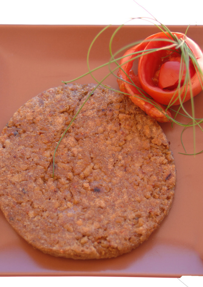 Una foto de Hamburguesas vegetarianas de soja {FitKen}