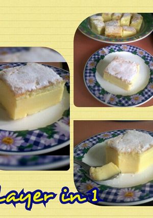 Foto resep Magic Custard Cake