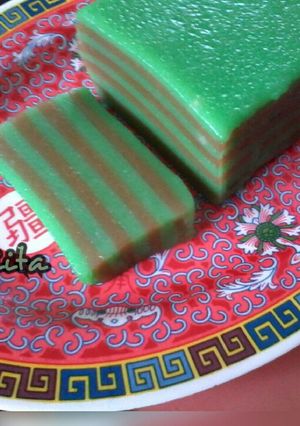 Foto resep Lapis Kanji Kukus (Kue Pepe)