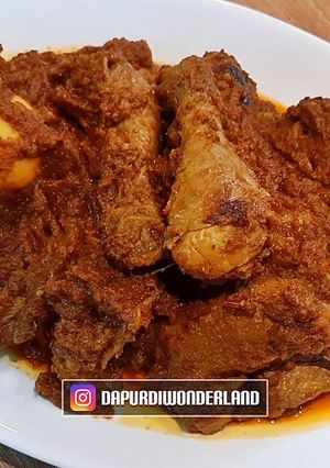 Foto resep Rendang Ayam