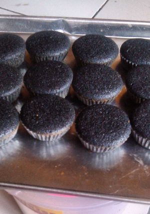 Foto resep Cake Ketan Hitam Ekonomis 1 telur 